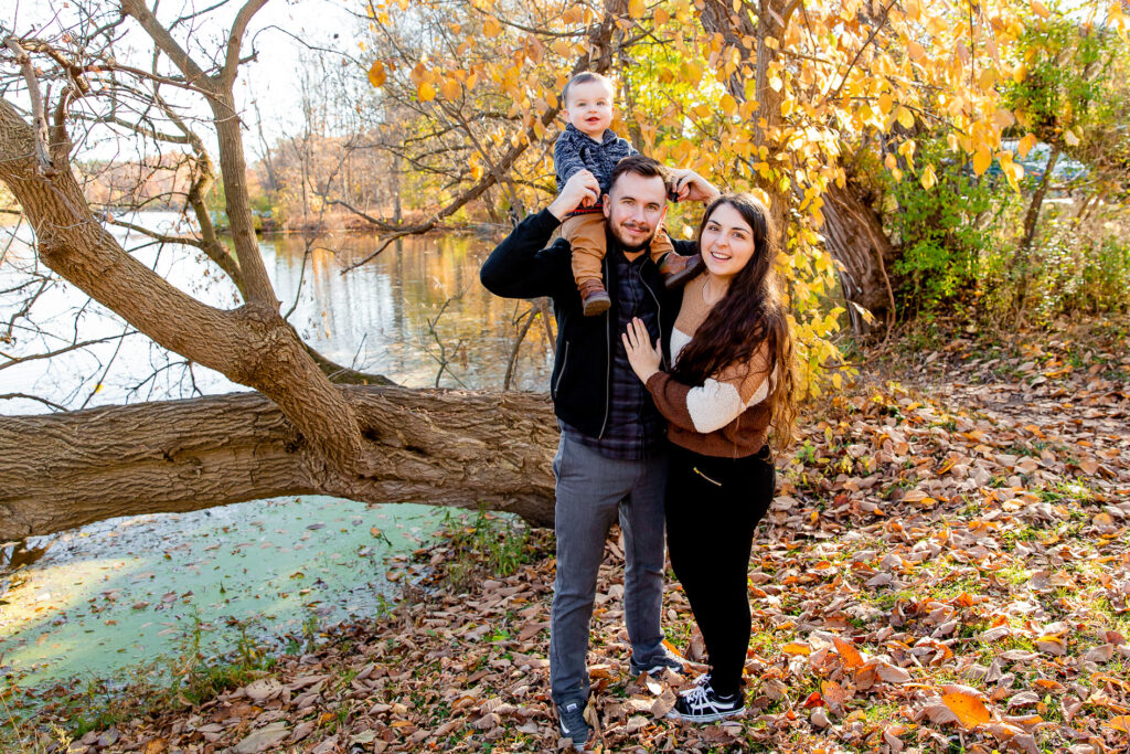 Mill Pond Engagement photos Dorchester Ontario