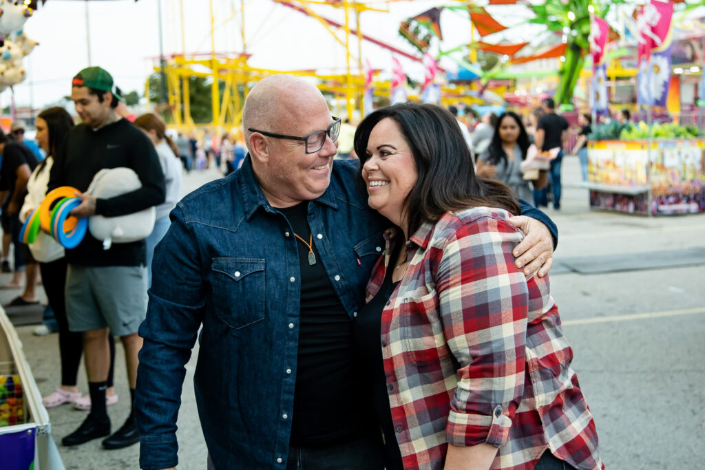 Western Fair London Ontario engagement photography