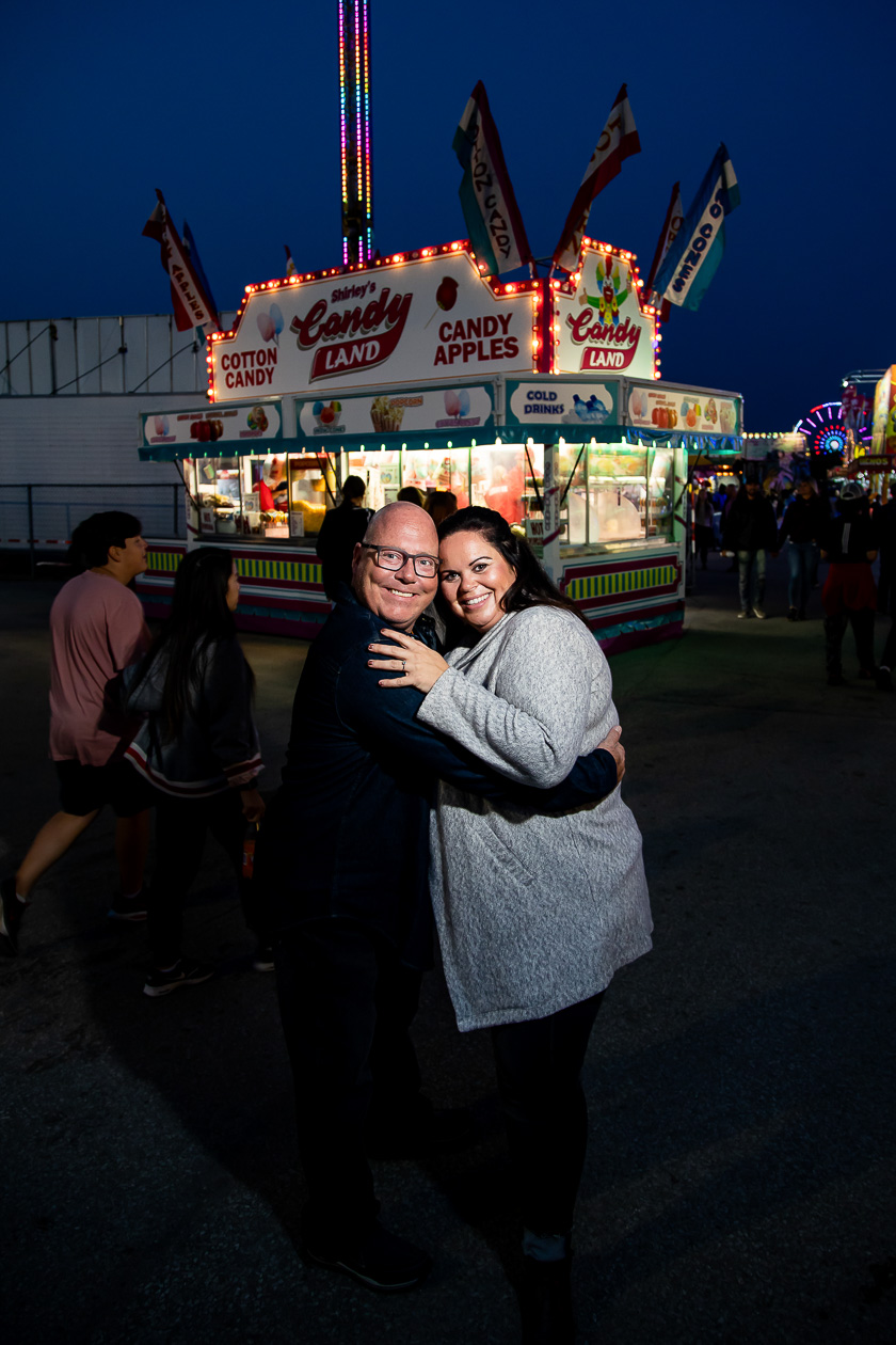 Western Fair London Ontario engagement photography