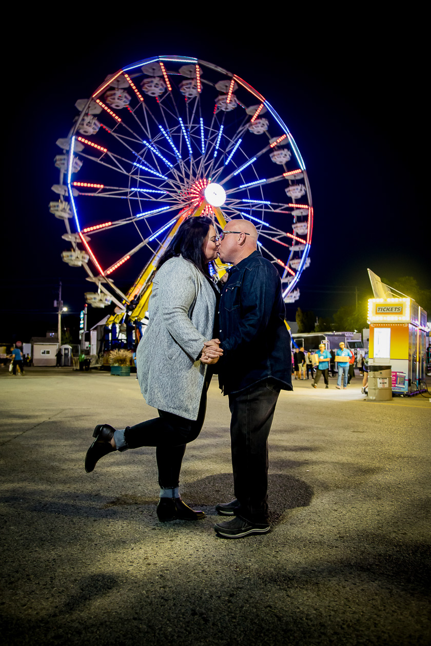 Western Fair London Ontario engagement photography