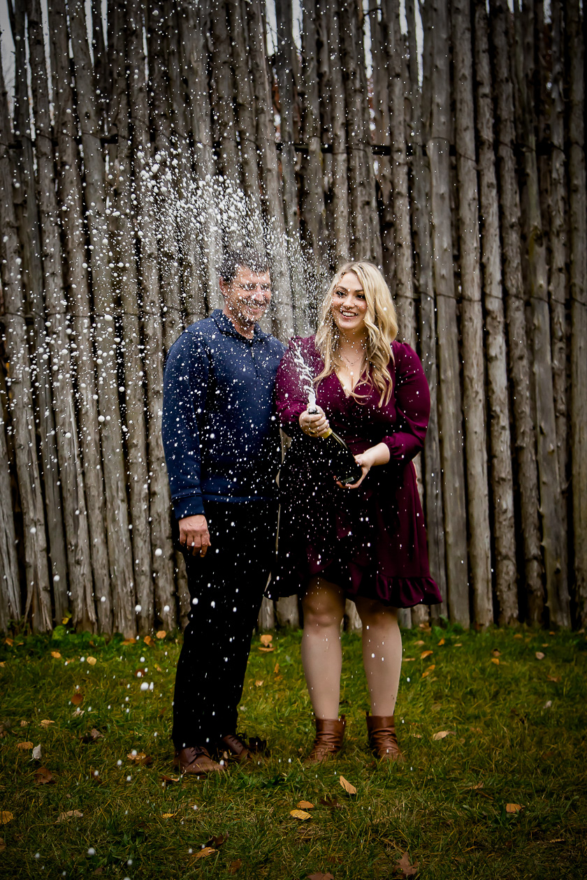 Engagement session Medway Forest London Ontario