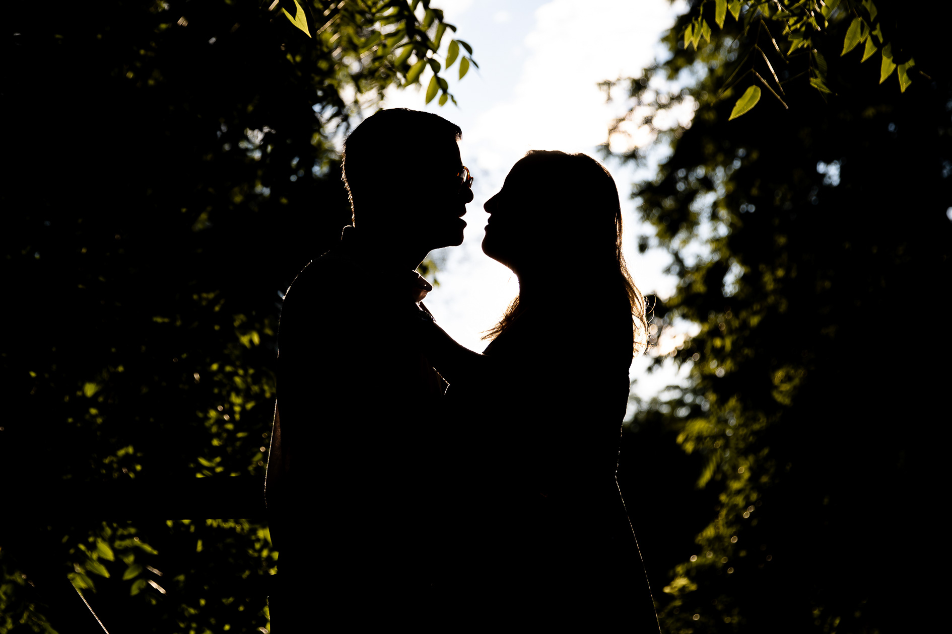 Rock Glen Waterfall Engagement session