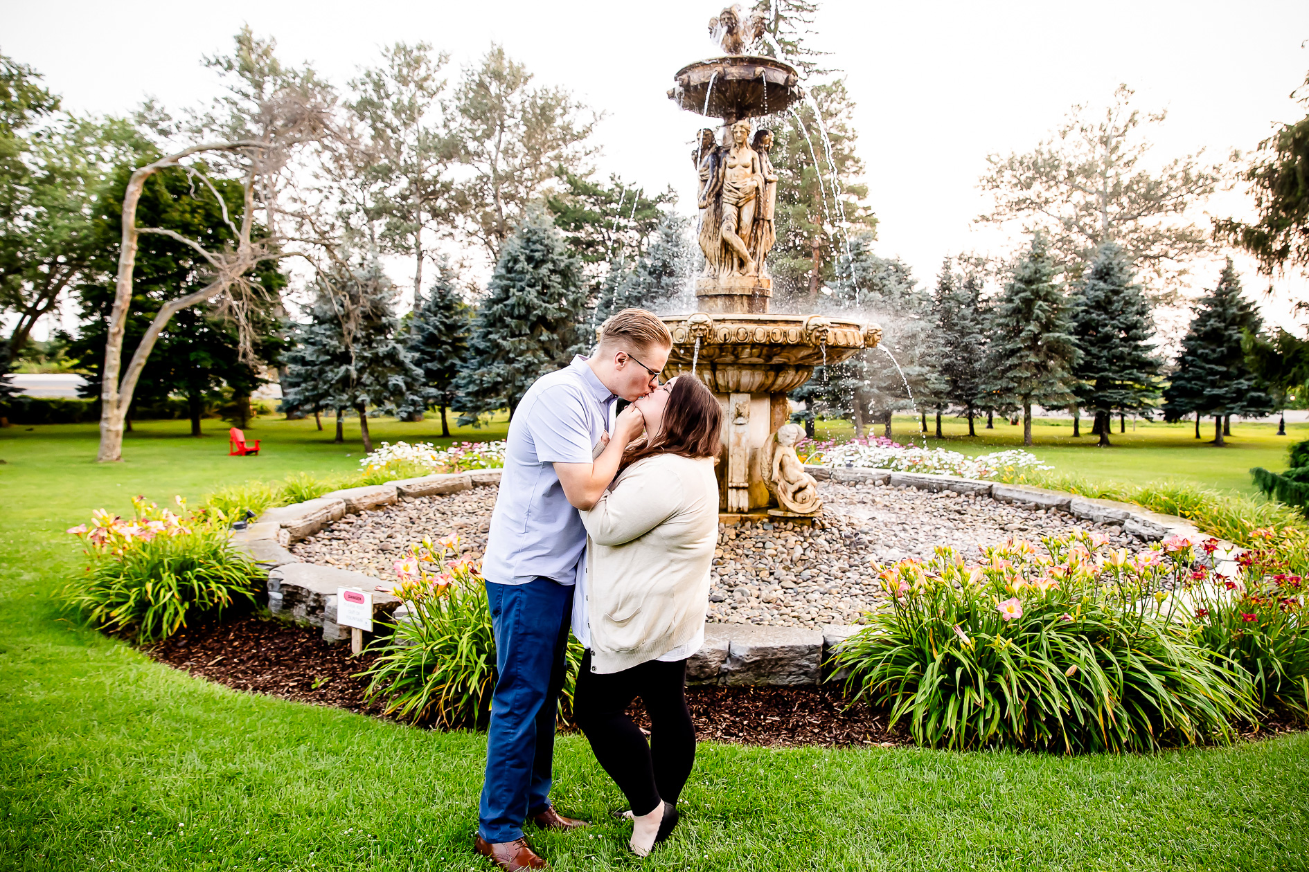 Engagement session Elmhurst Ingersoll