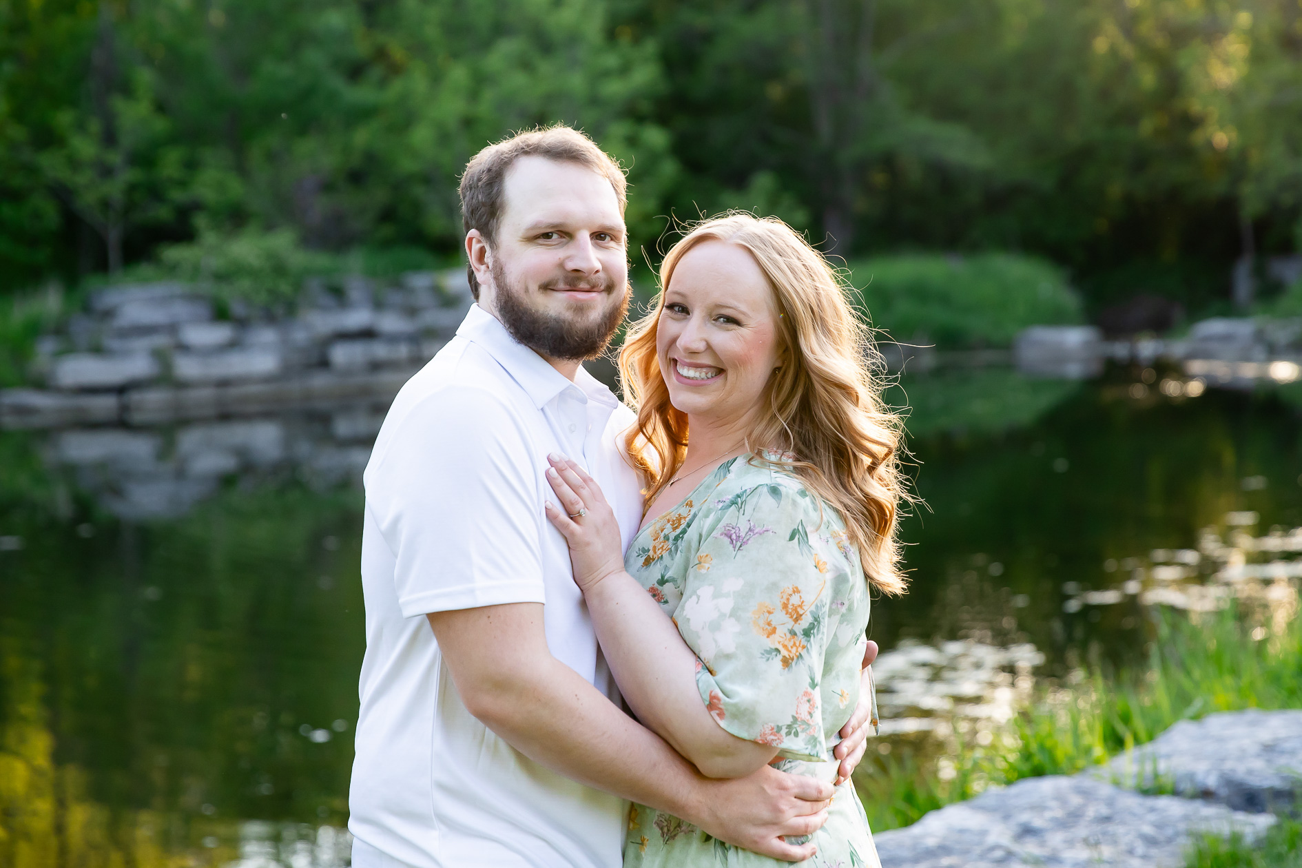 Engagement photos Thomas Ingersoll Scenic trail