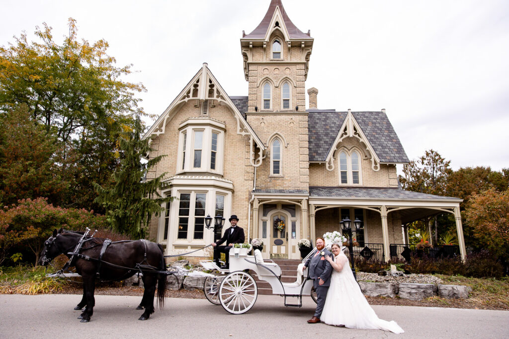 Fall wedding photography Elmhurst Inn