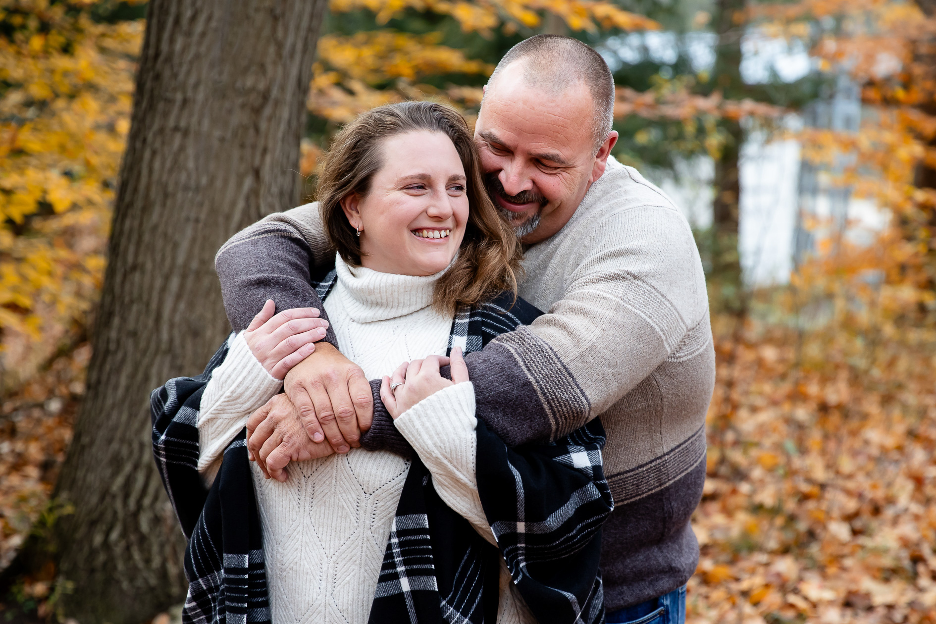 Fall Wonderland Gardens Engagement Photos