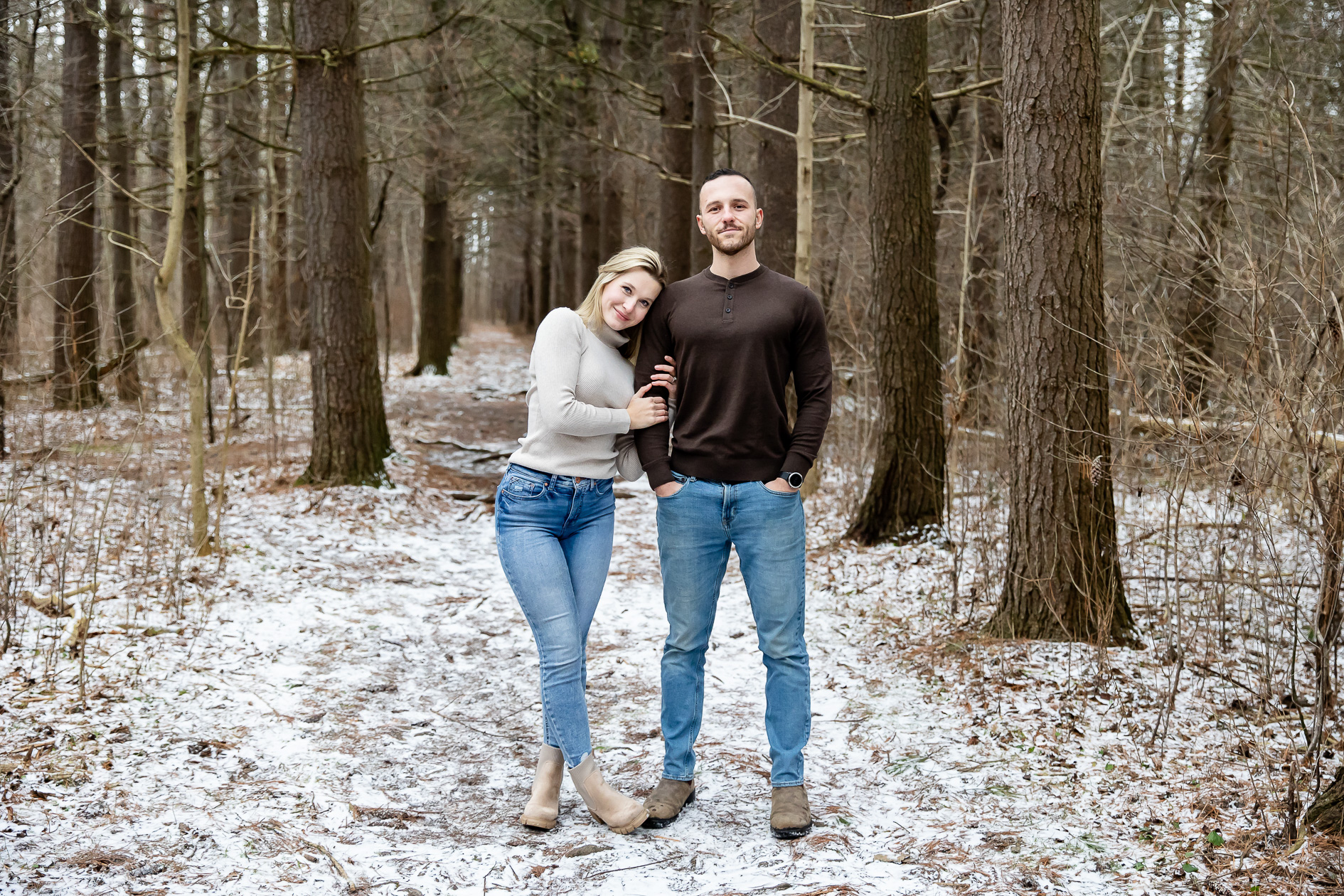 Fanshawe Conservation Winter engagement session