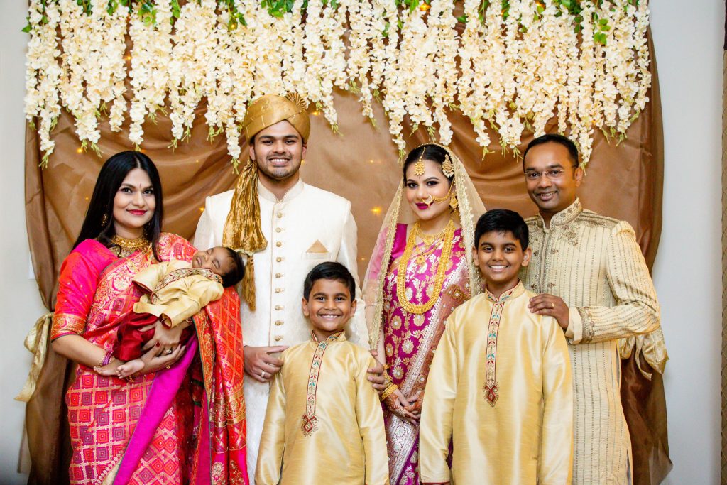Bangladeshi wedding london ontario family photos