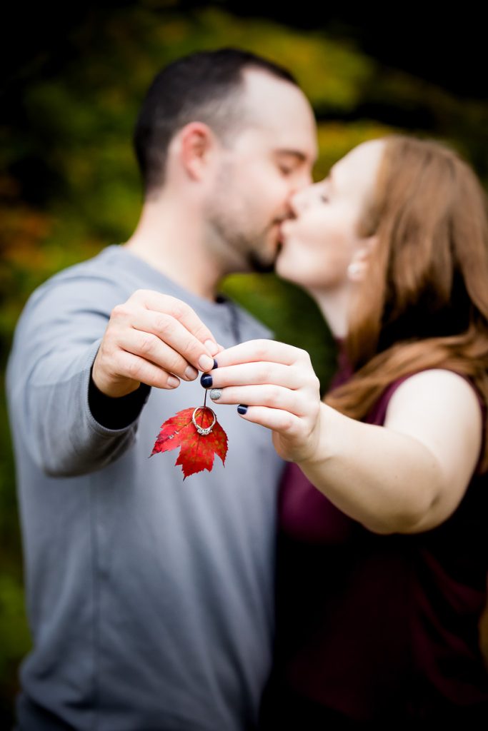 Wonderland Gardens Fall Engagement Photos