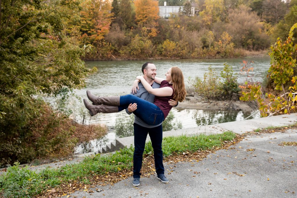 Wonderland Gardens Fall Engagement Photos