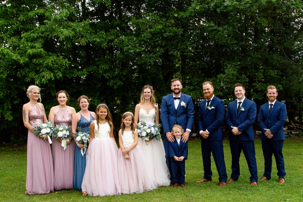 London Ontario Backyard Wedding Photographer