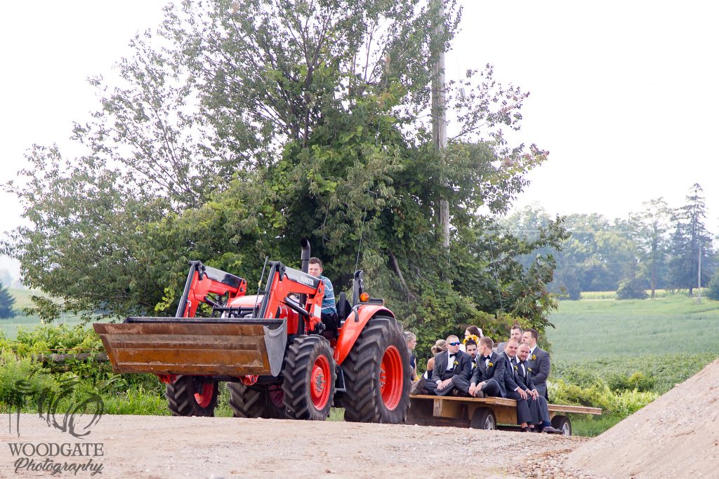 Farm wedding photography ontario