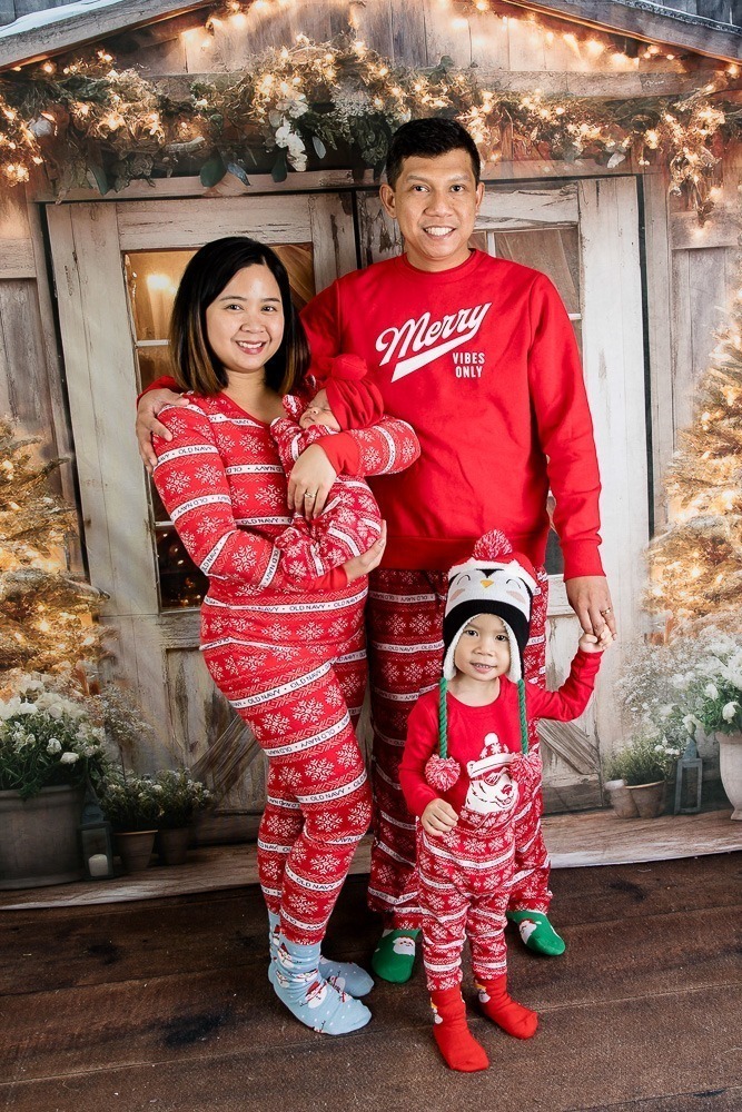 Christmas mini session photo London Ontario