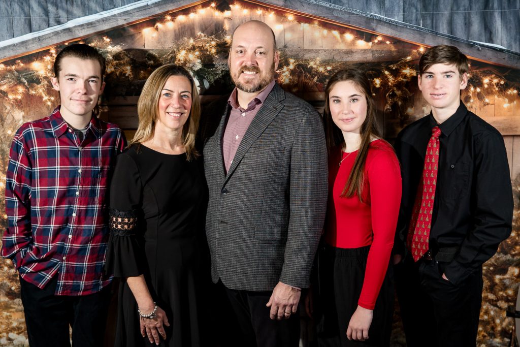 Christmas mini session photo London Ontario