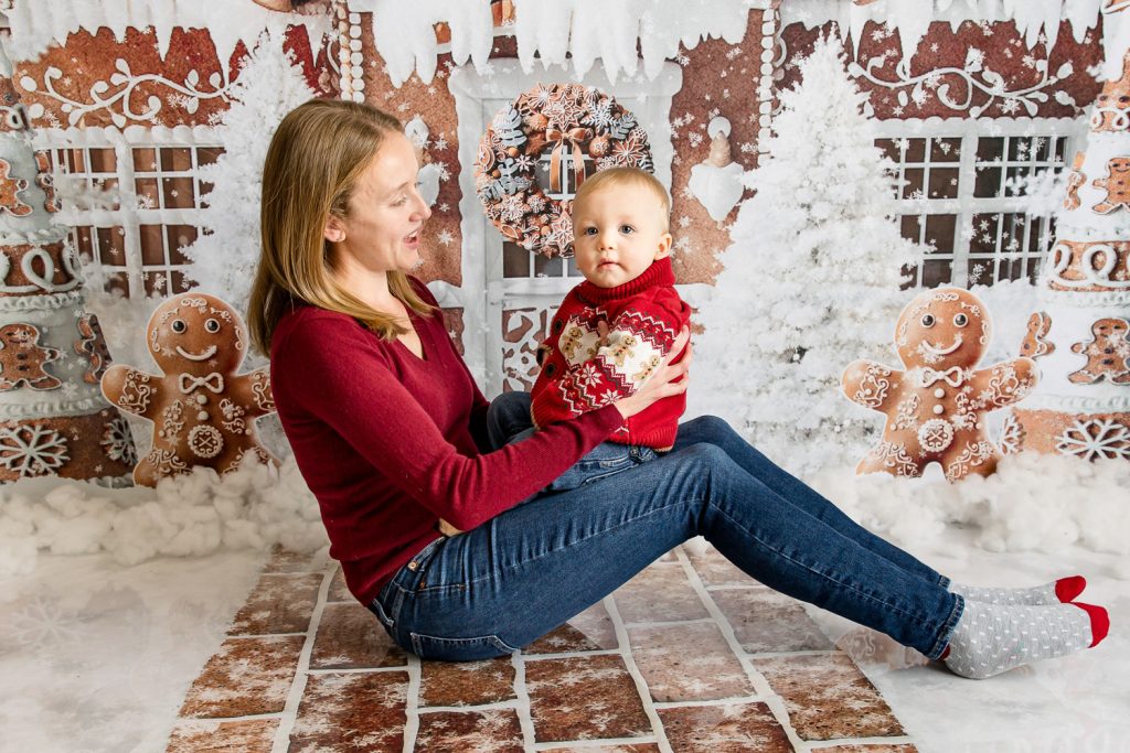 Christmas mini session photo London Ontario