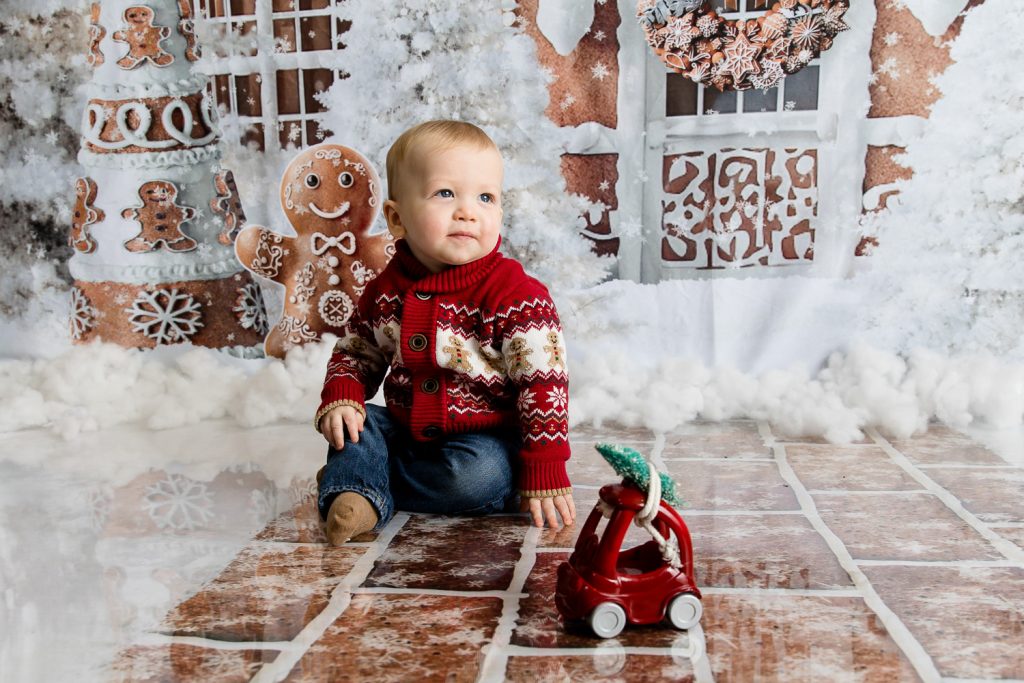 Christmas mini session photo London Ontario
