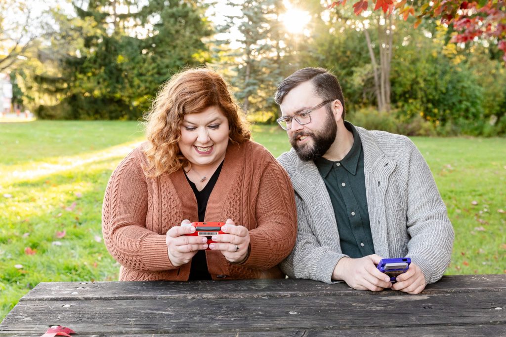 Westminster Pond Fall engagement session