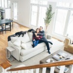 in home Engagement photo session London Ontario