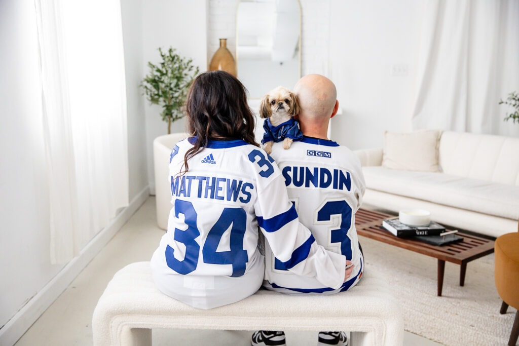 Studio Engagement photo session London Ontario