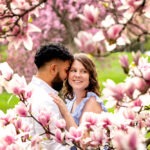 spring Engagement photo session London Ontario