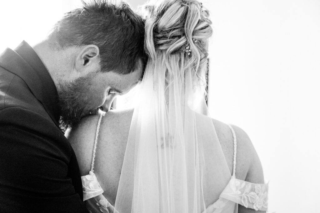 candid black and white wedding photography london ontario