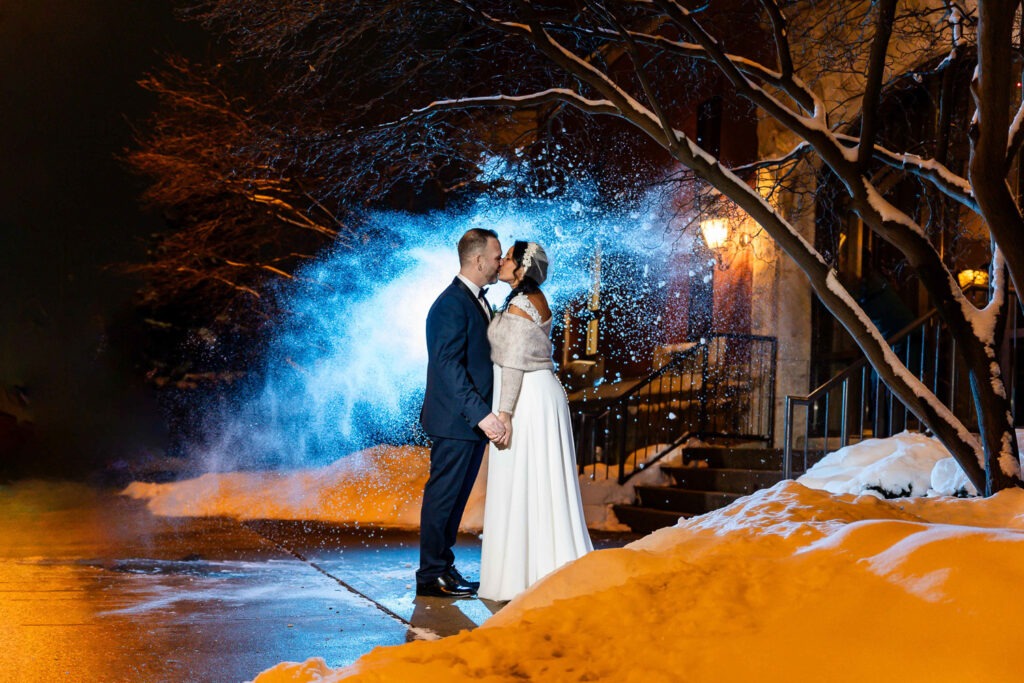 winter wedding photography london ontario