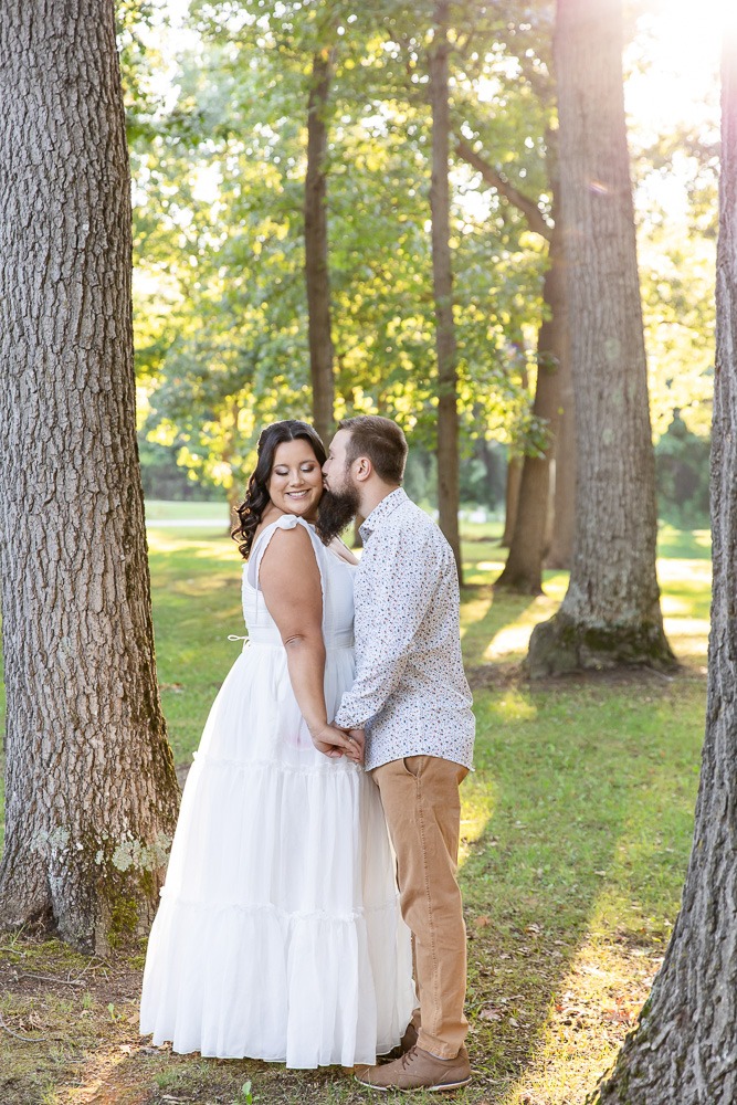 the pinery engagement session
